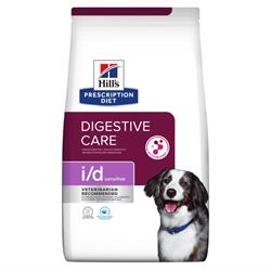 Hill's Prescription Diet Canine i/d Sensitive. Hundefoder mod sarte maver (dyrlæge diætfoder) 4 kg